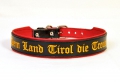 Bild 6 von Besticktes Hundehalsband<br>Dem Land Tirol die Treue<br>Leder