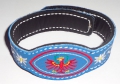 Bild 2 von Lederarmband  - Tiroler Adler  / (Farbe) blau / (Verschluss) Druckknöpfe (+ 2,- €) / (Damen - Herren) Damen