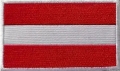 Aufnäher / Patch<br>Flagge Österreich